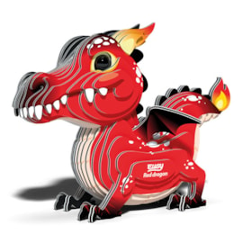 Eugy Red Dragon 3d Craft Set (D5051)