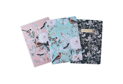 Apple Blossom 3pk A5 Notebooks Apple Blossom 3pk A5 Notebooks