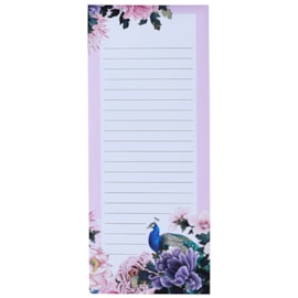 Exquisite Peacock Shopping List (DBV-202-SL)