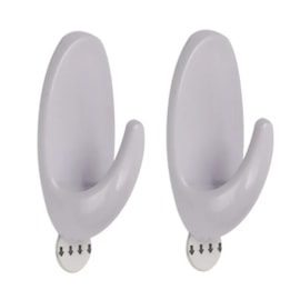 Dekton Geckogrip Hook  Set 2Pc White