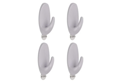 Dekton Geckogrip Hook Set 4Pc White Dekton Geckogrip Hook Set 4Pc White