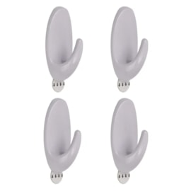 Dekton Geckogrip Hook Set 4Pc White