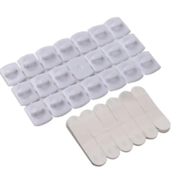 Dekton Geckogrip White Cable Hooks 20Pc Dekton Geckogrip White Cable Hooks 20Pc