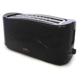Kitchen Perfected Black 4 Slice Long Slot Toaster Kitchen Perfected Black 4 Slice Long Slot Toaster