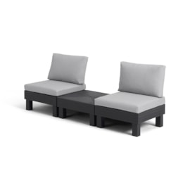 Keter Elements Balcony Set - Graphite Keter Elements Balcony Set - Graphite