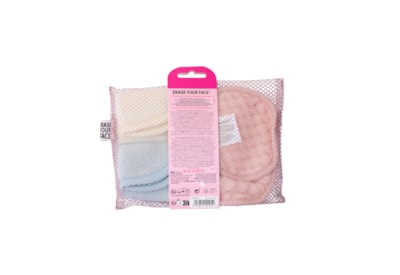 Erase Your Face Travel Pouch With Cloths 4 Pack Erase Your Face Travel Pouch With Cloths 4 Pack