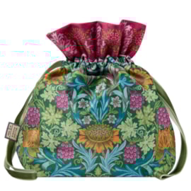 Heathcote & Ivory Sunflower Swan Velvet Hand Care Pouch Heathcote & Ivory Sunflower Swan Velvet Hand Care Pouch