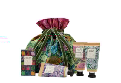 Heathcote & Ivory Sunflower Swan Velvet Hand Care Pouch Heathcote & Ivory Sunflower Swan Velvet Hand Care Pouch