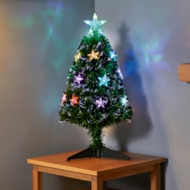 Premier Fibre Optic Star Tree 80cm