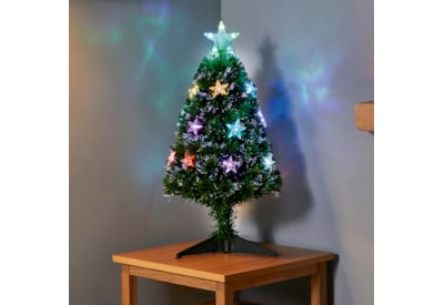 Premier Fibre Optic Star Tree 80cm