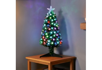 Premier Fibre Optic Tree With Colour Change Ball 80cm Premier Fibre Optic Tree With Colour Change Ball 80cm
