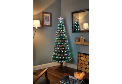 Premier Fibre Optic Tree With Colour Change Ball 1.5mt Premier Fibre Optic Tree With Colour Change Ball 1.5mt