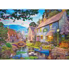 Gibsons Tea On The River (500) Puzzle Gibsons Tea On The River (500) Puzzle