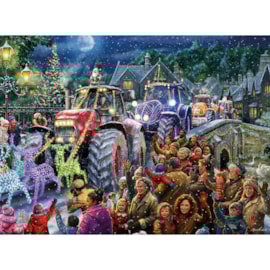 Gibsons Farmer Christmas (500Xl) Puzzle Gibsons Farmer Christmas (500Xl) Puzzle