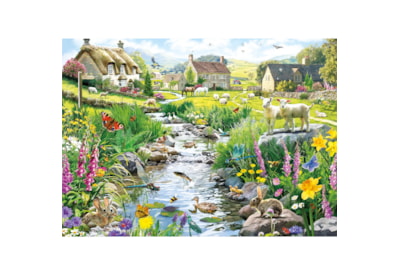 Gibsons Babbling Brook (500Xl) Puzzle Gibsons Babbling Brook (500Xl) Puzzle