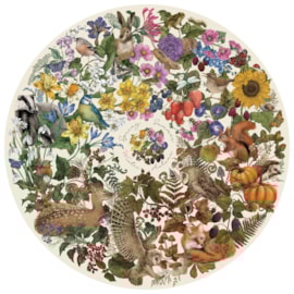 Gibsons The Art File: Nature'S Seasons (500 Circ) Puzzle