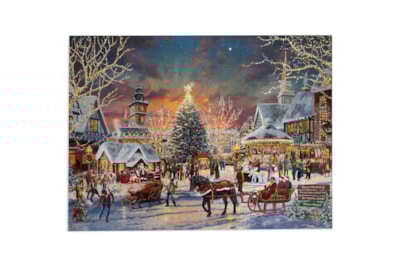 Gibsons Thomas Kinkade: The Christmas Festival (1000) Puzzle Gibsons Thomas Kinkade: The Christmas Festival (1000) Puzzle