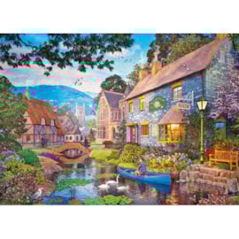 Gibsons Tea On The River (1000) Puzzle Gibsons Tea On The River (1000) Puzzle