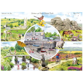 Gibsons Dartmoor & Exmoor (1000) Puzzle Gibsons Dartmoor & Exmoor (1000) Puzzle