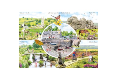 Gibsons Dartmoor & Exmoor (1000) Puzzle Gibsons Dartmoor & Exmoor (1000) Puzzle