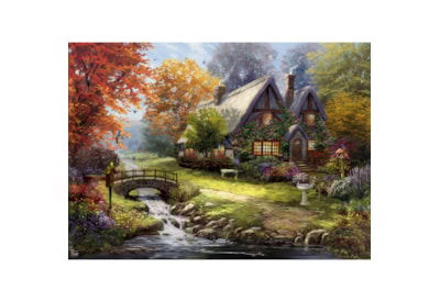 Gibsons Thomas Kinkade: Birdsong Cottage (1000) Puzzle Gibsons Thomas Kinkade: Birdsong Cottage (1000) Puzzle