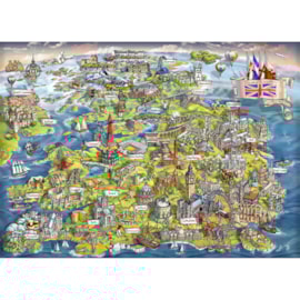 Gibsons Beautiful Britain Jigsaw Puzzle 1000pc