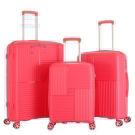 Highbury Murano Suitcase Coral Pink 20" Highbury Murano Suitcase Coral Pink 20"