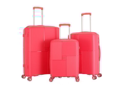 Highbury Murano Suitcase Coral Pink 20" Highbury Murano Suitcase Coral Pink 20"