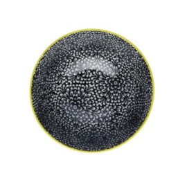Kitchencraft Floral Bowl Black 15.7cm Kitchencraft Floral Bowl Black 15.7cm