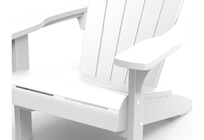 Keter Alpine Adirondack Chair - White