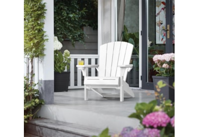 Keter Alpine Adirondack Chair - White Keter Alpine Adirondack Chair - White