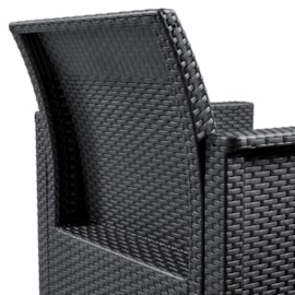 Keter Emma 5 Seater Lounge Set - Graphite