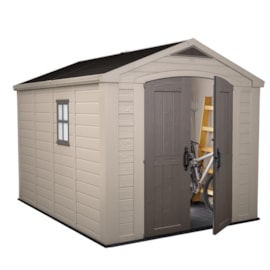 Keter Factor Shed 8X11Ft Beige Keter Factor Shed 8X11Ft Beige