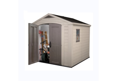 Keter Factor Shed 8X8Ft Beige