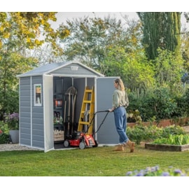 Keter Manor Shed  6X5Ft Grey