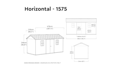 Keter Newton 2.0 Shed Grey 7515 Keter Newton 2.0 Shed Grey 7515