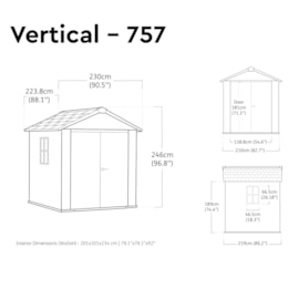 Keter Newton 2.0 Shed Grey 757 Keter Newton 2.0 Shed Grey 757