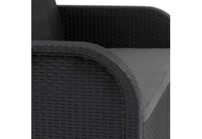 Keter Rosalie 2 Seater Balcony Set - Graphite Keter Rosalie 2 Seater Balcony Set - Graphite