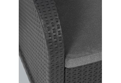 Keter Rosalie 2 Seater Balcony Set - Graphite Keter Rosalie 2 Seater Balcony Set - Graphite