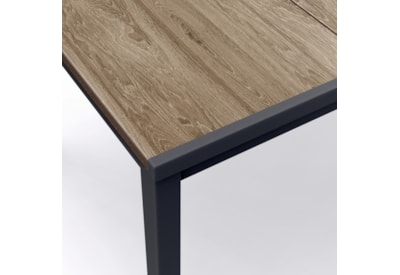 Keter Signature Porto 6 Seater Dining Table - Ashwood Brown