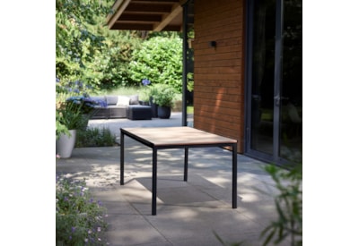 Keter Signature Porto 6 Seater Dining Table - Ashwood Brown