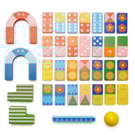 Topple Twist Dominoes