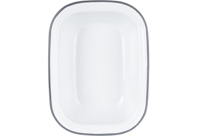 Kitchen Pantry Enamel Pie Dish Retangular 28cm Kitchen Pantry Enamel Pie Dish Retangular 28cm