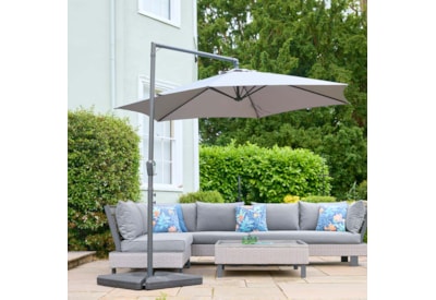 Kyoto 3.0M Cantilever Parasol - Pebble Kyoto 3.0M Cantilever Parasol - Pebble