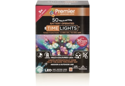 Premier 50 Bo Led Programmable Timer Lights Multi (LB112382M)