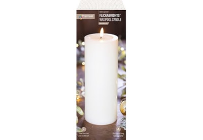Premier Flickabright Candle Cream 23cm Premier Flickabright Candle Cream 23cm
