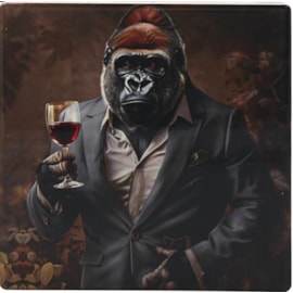 Wine Kong-Oisseur Coaster