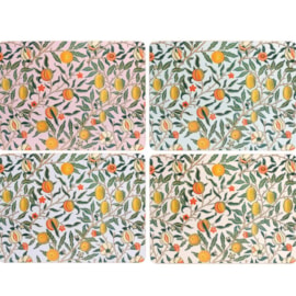 Fruits Placemats Set 4