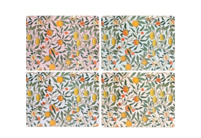 Fruits Placemats Set 4