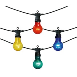 10 Bulb Festoon Lights Multi Coloured